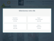 Tablet Screenshot of demoisellefm.com